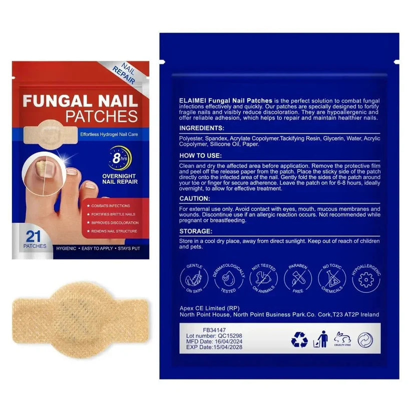 NailHeal™ - Fungal Nail Patches 🌿💅 ( Buy 1 Get 1 Free🔥🔥)