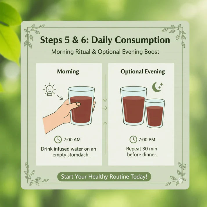 Sugar Balance Vijaysar Wood Glass