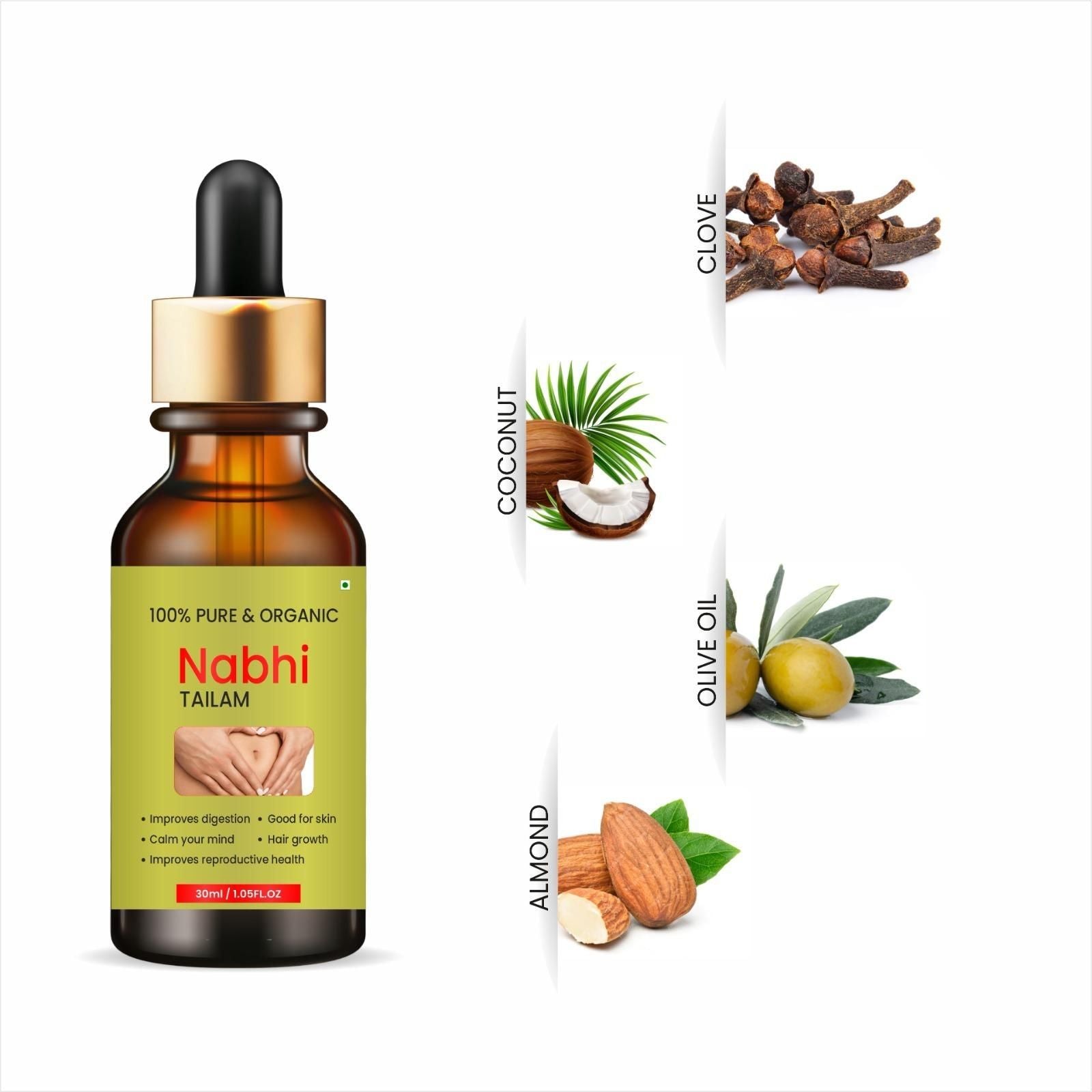 Digestive and Detox Nabhi Oil